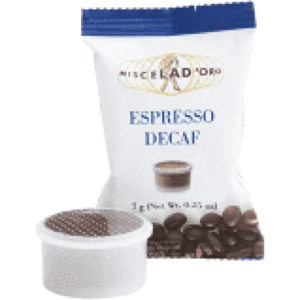 Nespresso Compatible Decaf Espresso Capsules Miscela d'Oro 100ct