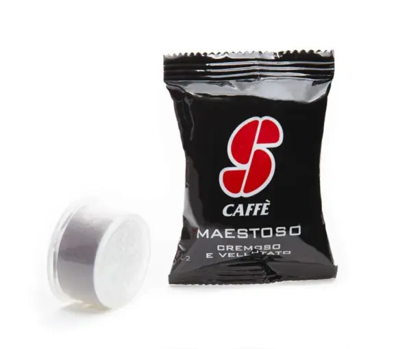 Nespresso Compatible Essse Caffe Maestoso Black Espresso Pods 50ct - Image 2