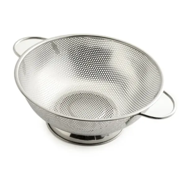 Norpro 5-Quart Stainless Steel Colander with Sturdy Base