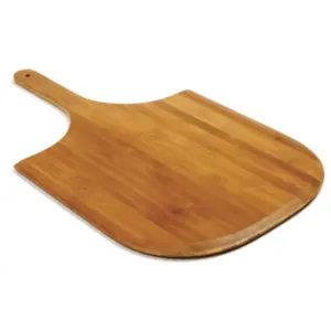 Norpro 8 Inch Bamboo Pizza Peel - 20cm Natural Wood Pizza Board