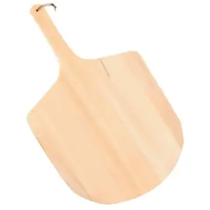 Norpro 8 Inch Wooden Pizza Peel - 20cm Baking Board for Oven & Grill