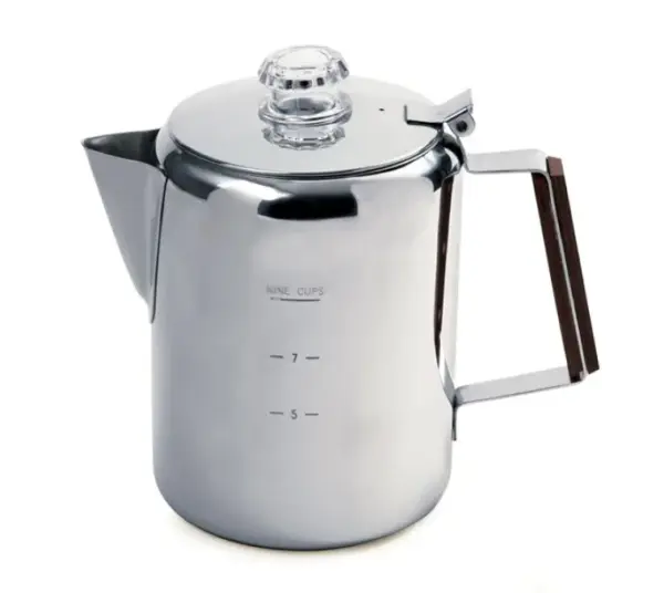 NORPRO 9-Cup Stainless Steel Stovetop Coffee Percolator