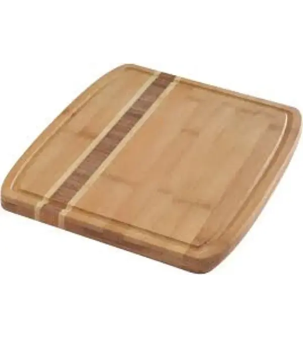 Norpro Bamboo Cutting Board 12x10 Inch Eco-Friendly Kitchen Prep