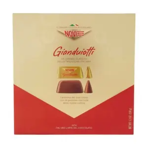 Novi Gianduiotti Chocolate Box 150g - Italian Hazelnut Treats
