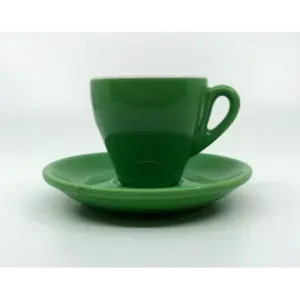 Nuova Point Milano Pastel Green Espresso Cup & Saucer Set, 6-Piece