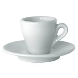 Nuova Point Milano White Espresso Cup Set - 6 Pieces