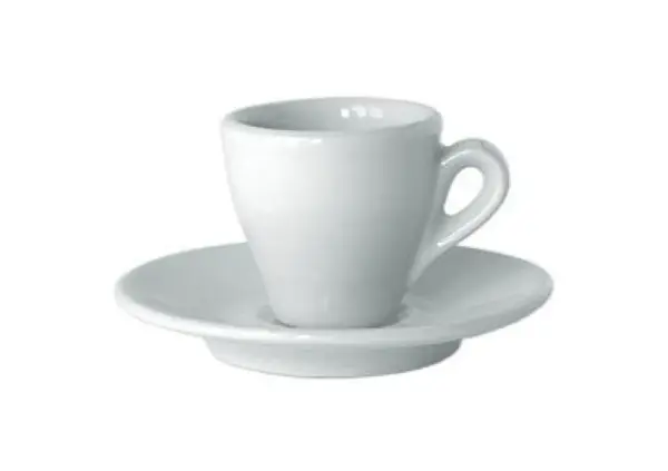 Nuova Point Milano White Espresso Cup Set - 6 Pieces