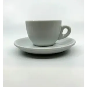Nuova Point Sorrento 6-Piece White Espresso Cup & Saucer Set