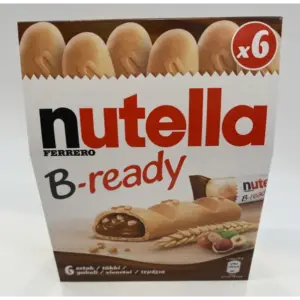 Nutella B-Ready Snack Bars, 6-Pack