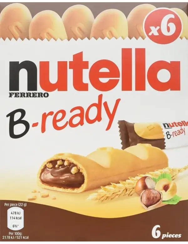 Nutella B-Ready Snack Bars, 6-Pack - Image 4