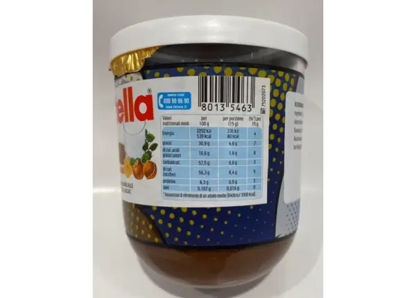 Nutella Chocolate Hazelnut Spread 220g Italian-Made - Image 3