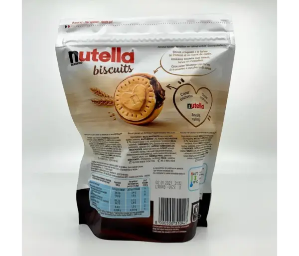 Nutella Filled Biscuits Authentic Italian 304g - Image 2