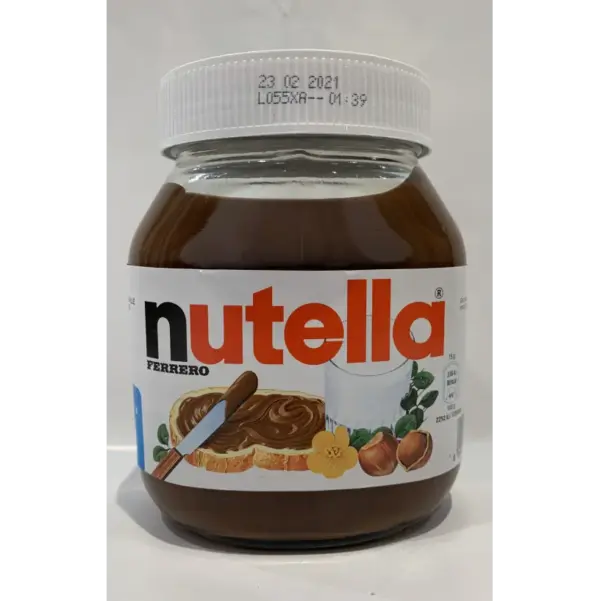Nutella Hazelnut Chocolate Spread 600g Jar - Image 2