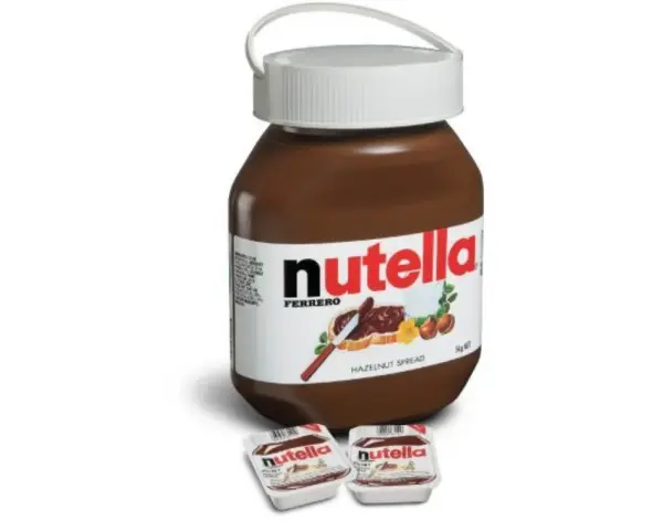 Nutella Hazelnut Spread 5kg/11lb Bulk Jar Italian Made