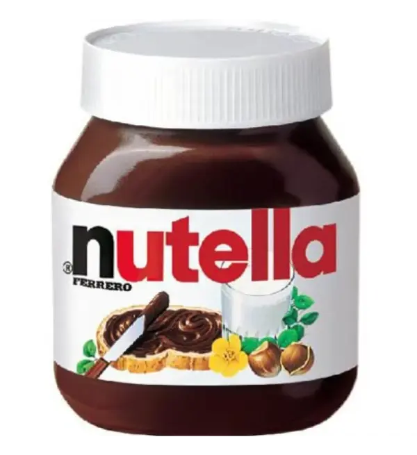 Nutella Hazelnut Spread 630g Glass Jar - Made in Italy