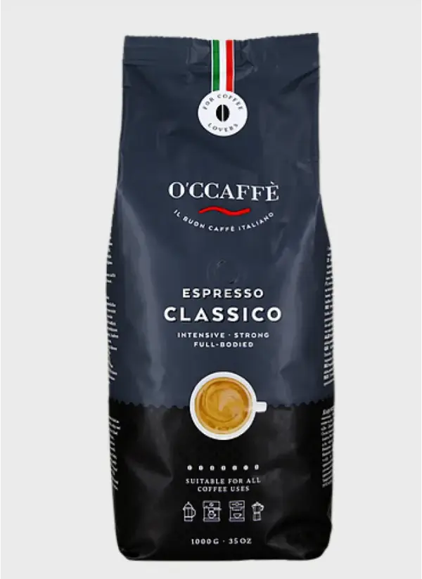 O'Caffe Espresso Classico Coffee - 1000g Bag