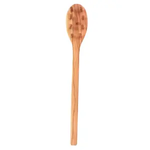 Olive Wood Spaghetti Server - 12 Inch Pasta Serving Tool