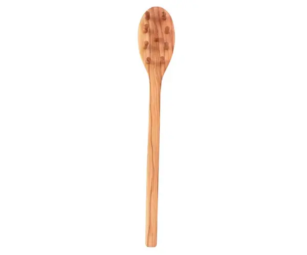 Olive Wood Spaghetti Server - 12 Inch Pasta Serving Tool