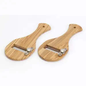 Olive Wood Truffle Slicer - Handcrafted Kitchen Tool V265