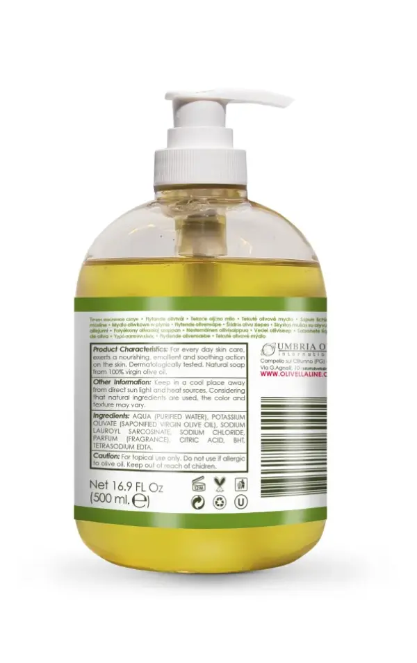 Olivella Olive Oil Face & Body Bar Soap 500ml - Image 2