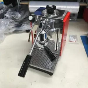 Olympia Cremina Espresso Machine Refurbished 1990s Red New Grouphead