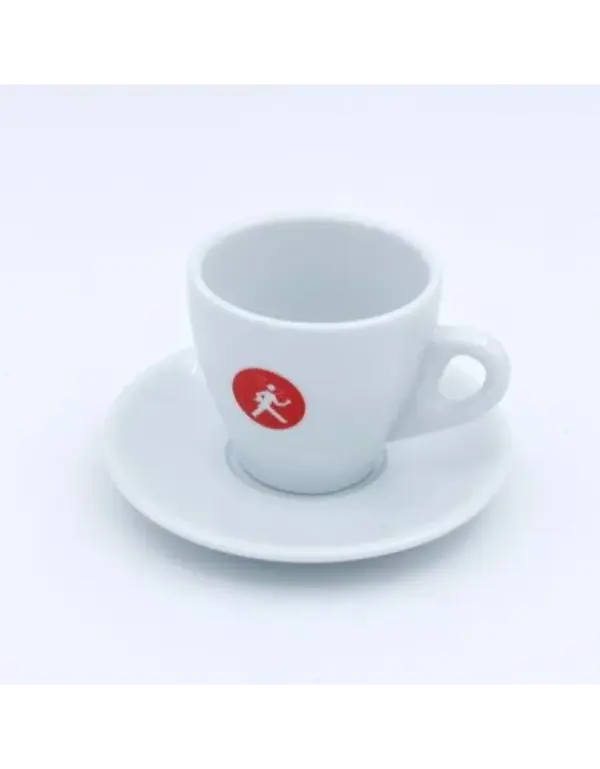 Olympia Express Cappuccino Cup & Saucer Set - Ceramic Coffee Cups - Image 2