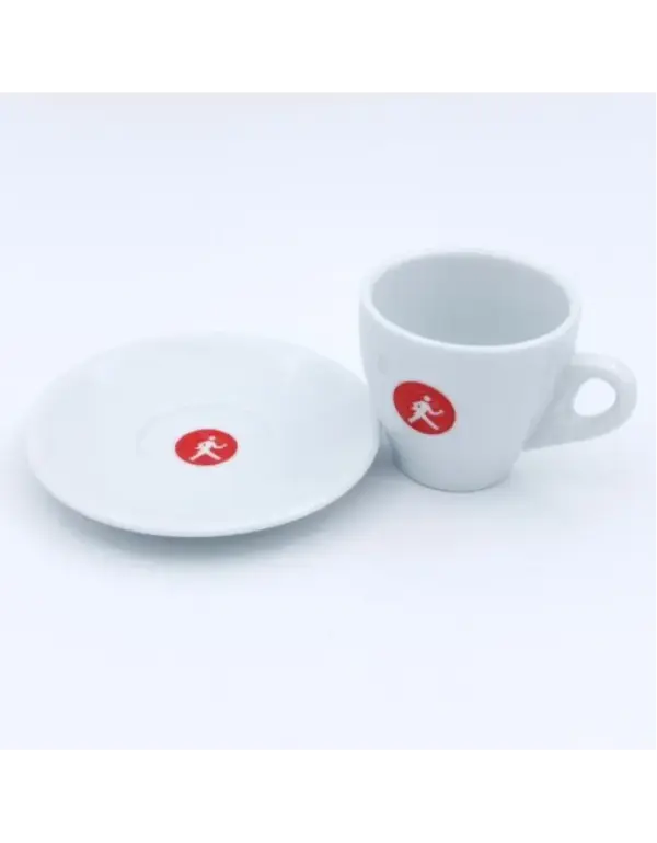 Olympia Express Cappuccino Cup & Saucer Set - Ceramic Coffee Cups - Image 3