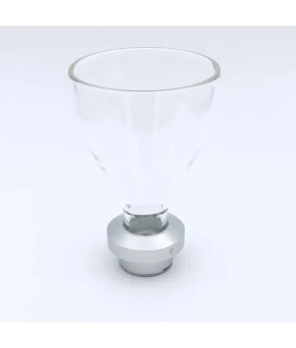 Olympia Express Moca D Glass Hopper with Holder for Espresso Grinder - Image 2