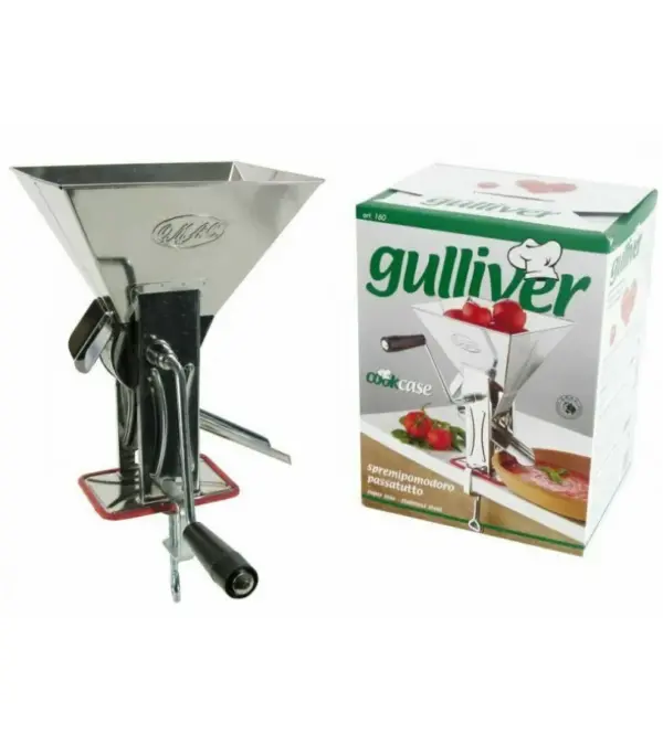 O.M.A.C Gulliver Tomato Strainer - Manual Food Mill for Sauces - Image 2
