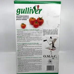 O.M.A.C Gulliver Tomato Strainer - Manual Food Mill for Sauces