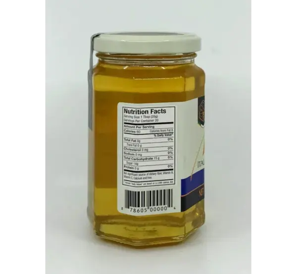 Organic Raw Acacia Honey Italian 400g