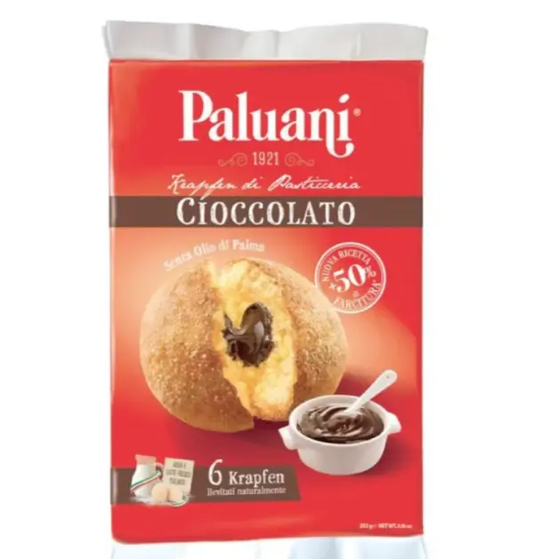 Paluani Chocolate Krapfen Donuts - 252g