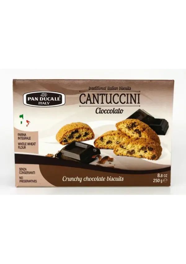Pan Ducale Chocolate Cantuccini Biscuits 200g - Image 3