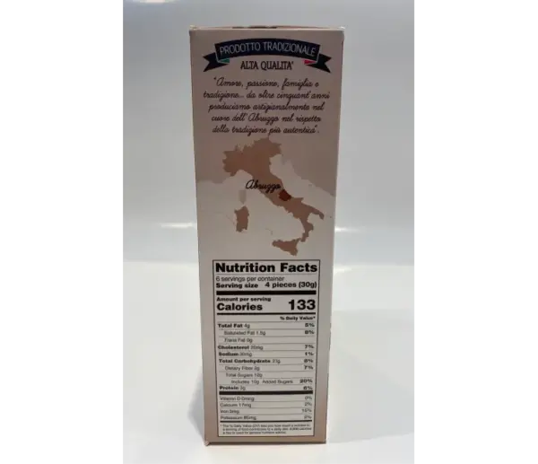 Pan Ducale Italian Cantuccini Biscotti with Hazelnuts & Chocolate 6.35 oz