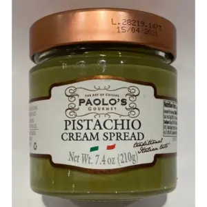 Paolo's Authentic Italian Pistachio Spread 7.4 oz