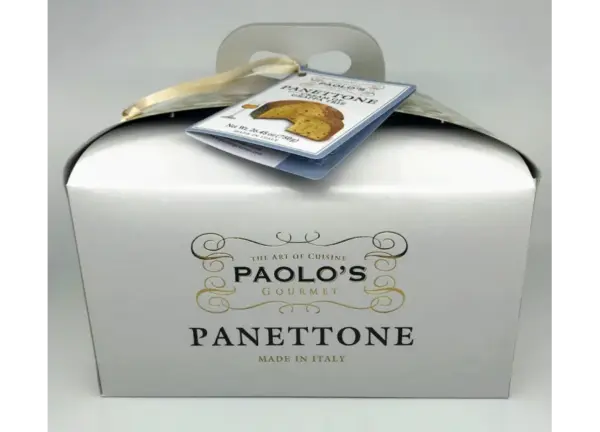 Paolo's Grappa Cream Panettone - 750g Italian Dessert Cake - Image 2