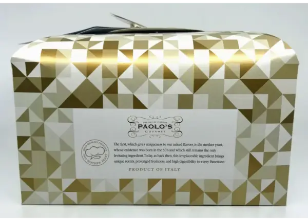 Paolo's Grappa Cream Panettone - 750g Italian Dessert Cake - Image 4
