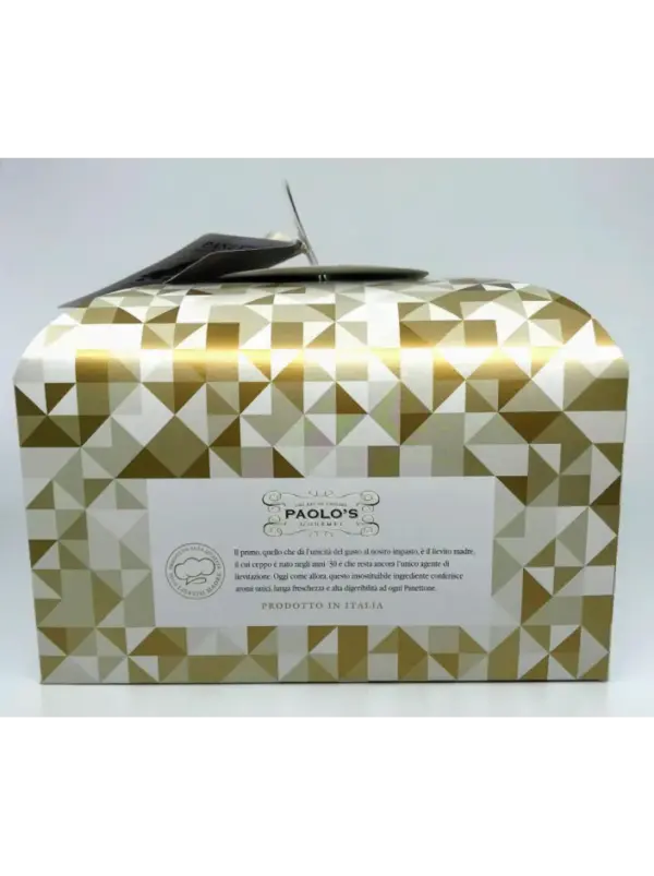 Paolo's Panettone with Marron Glacé - 750g Italian Christmas Cake - Image 2