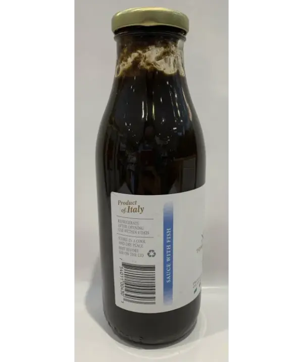 Paolo's Squid Ink Tomato Sauce 520g - Premium Italian Pasta Sauce - Image 2