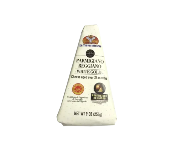 Parmigiano Reggiano White Gold Cheese Wedge 255g