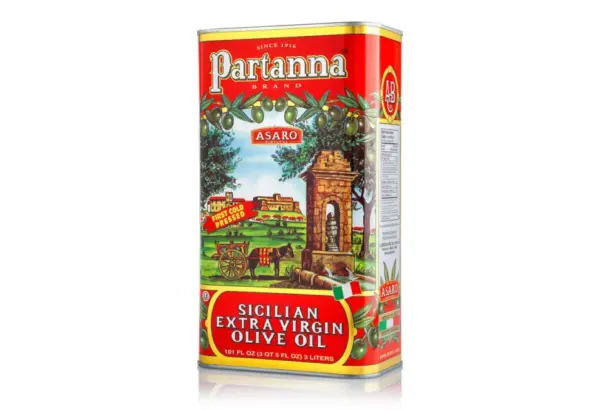 Partanna Extra Virgin Olive Oil 3L Cold Pressed Premium