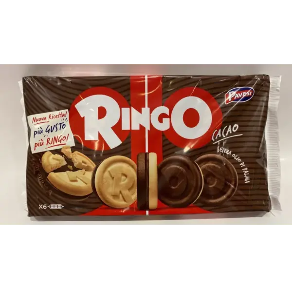 Pavesi Ringo Cacao Chocolate Snack Bar 330g - Image 2