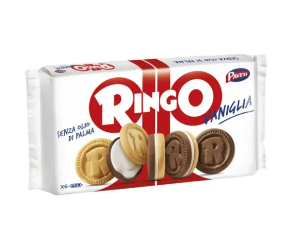 Pavesi Ringo Vanilla Family Pack Cookies 330g - Image 2