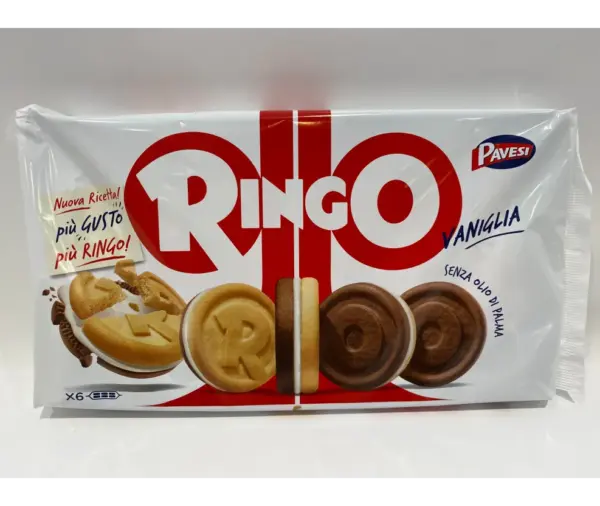 Pavesi Ringo Vanilla Family Pack Cookies 330g - Image 3