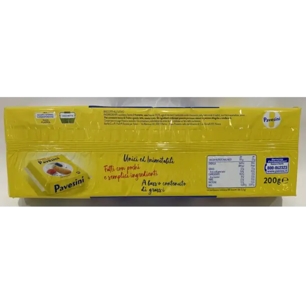 Pavesini Italian Crackers 200g (7 oz) - Crispy Snack Pack