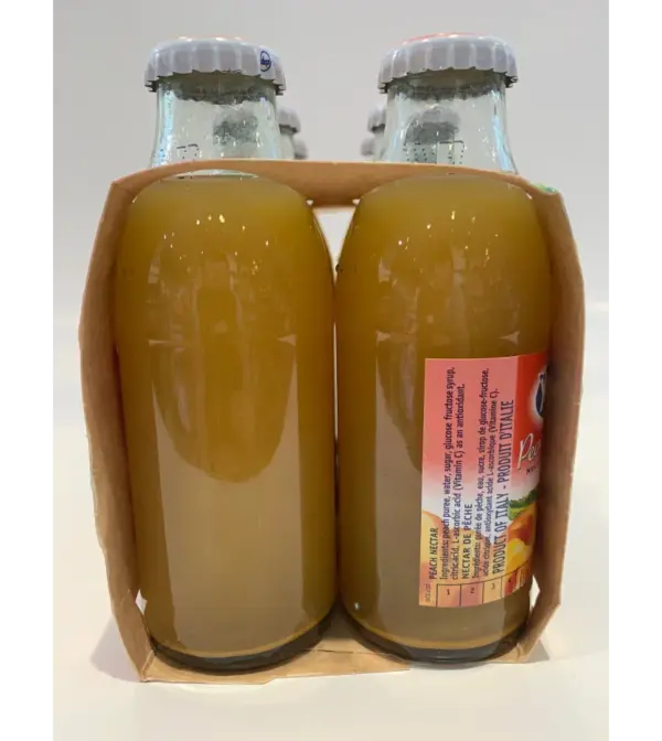 Peach Juice Bottle 750ml (25 Fl Oz) Refreshing Beverage - Image 2