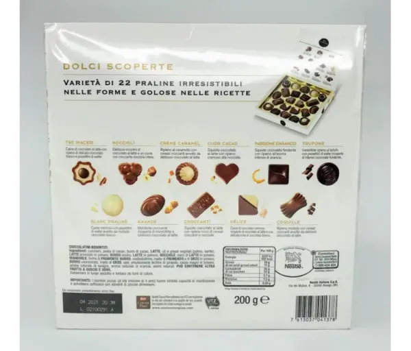 Perugina Dolci Scoperte Assorted Chocolates 200g