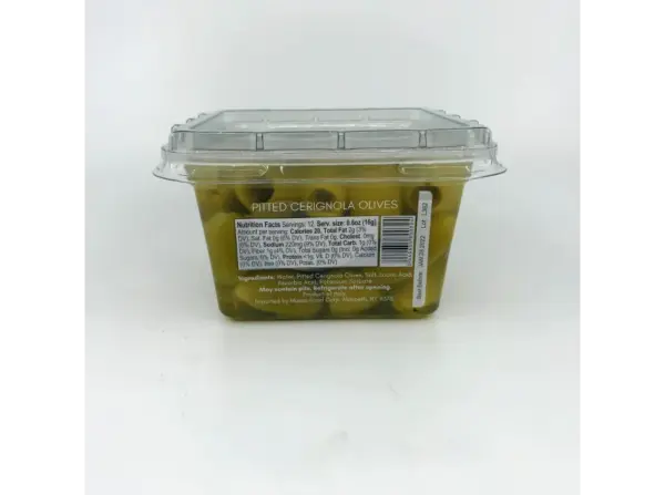 Pitted Green Cerignola Olives 450g - Large & Mild Flavor - Image 2