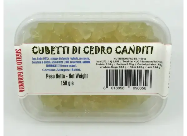 P.K. Giordano Italian Candied Citron Diced 150g - Image 2