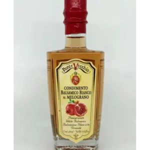 PonteVecchio White Balsamic Pomegranate Vinegar 250ml Gourmet Condiment